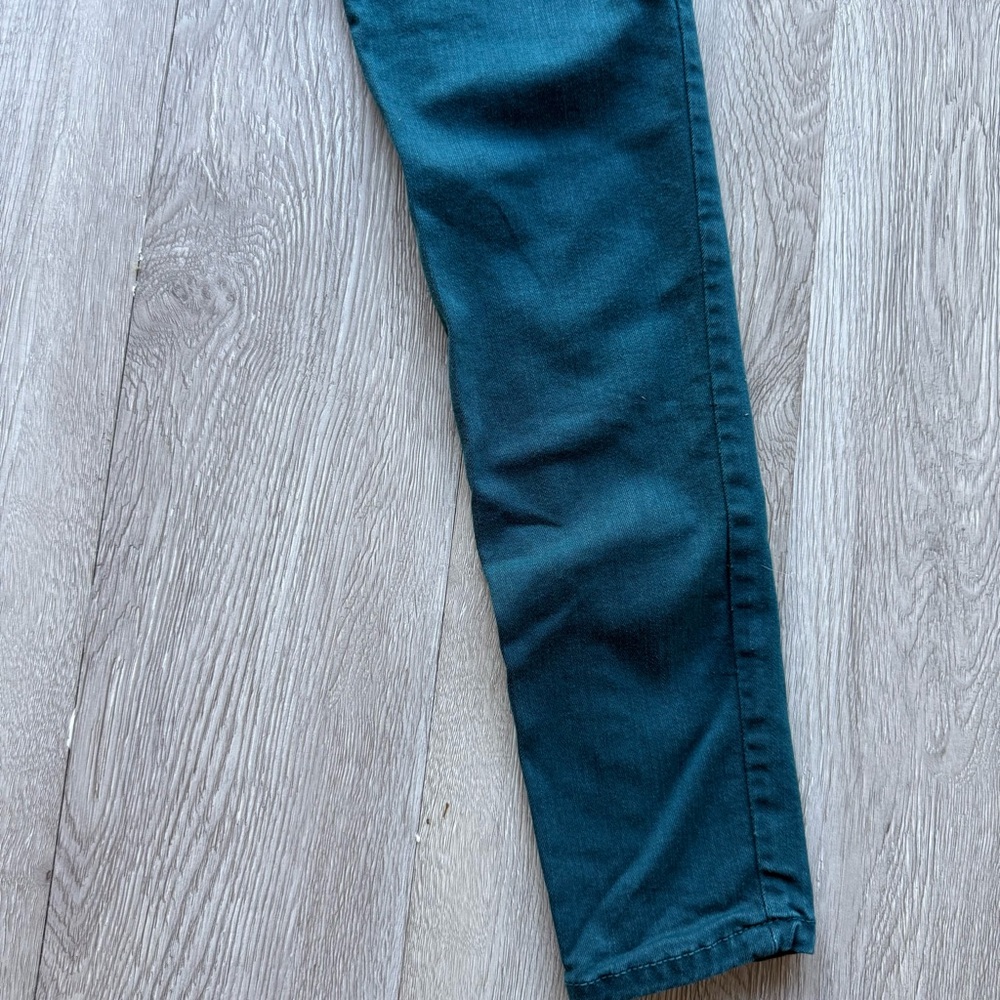 Flying Monkey Skinny Teal Denim Jeans - Picture 14 of 16